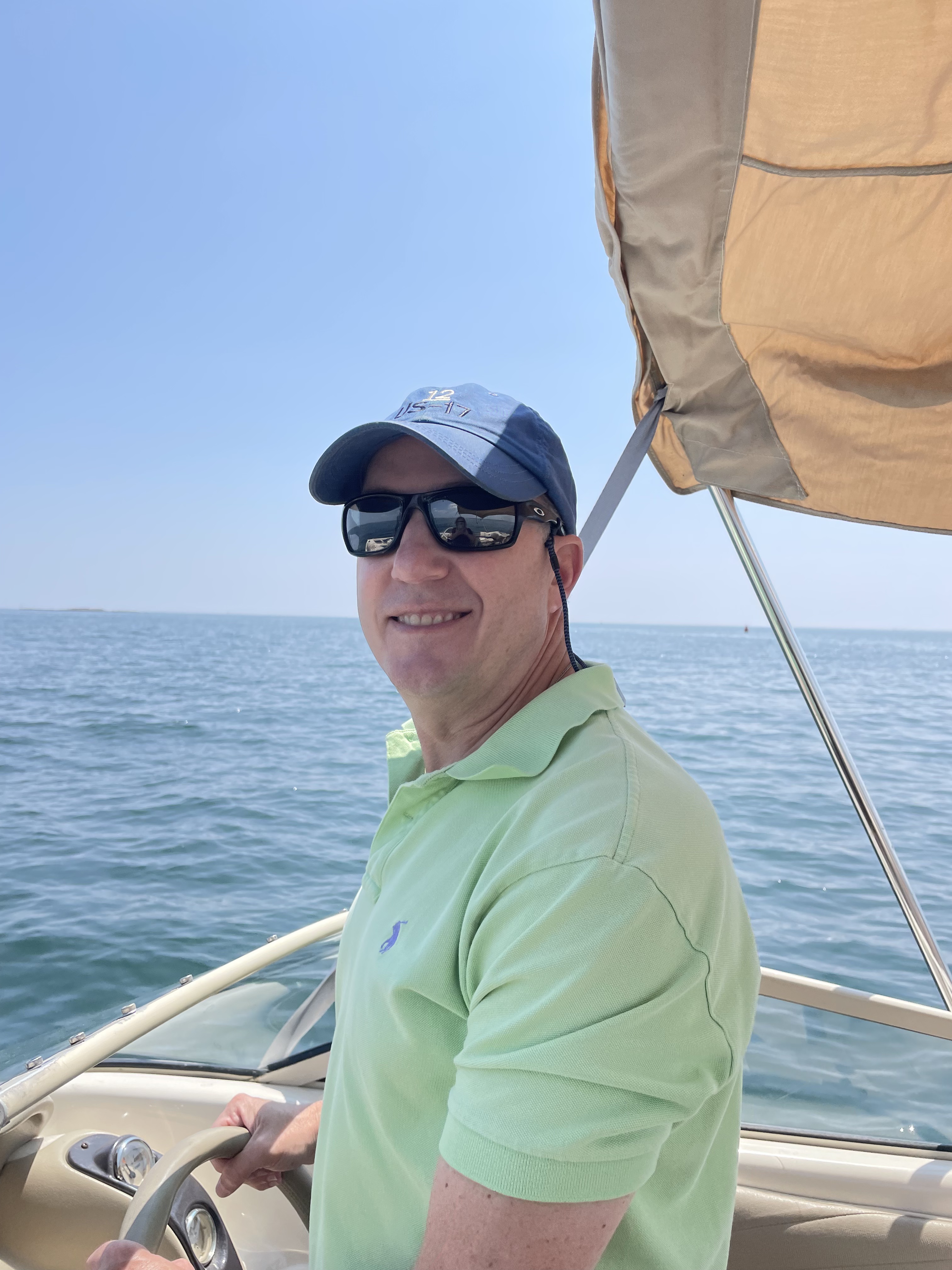 Greg Woods boating