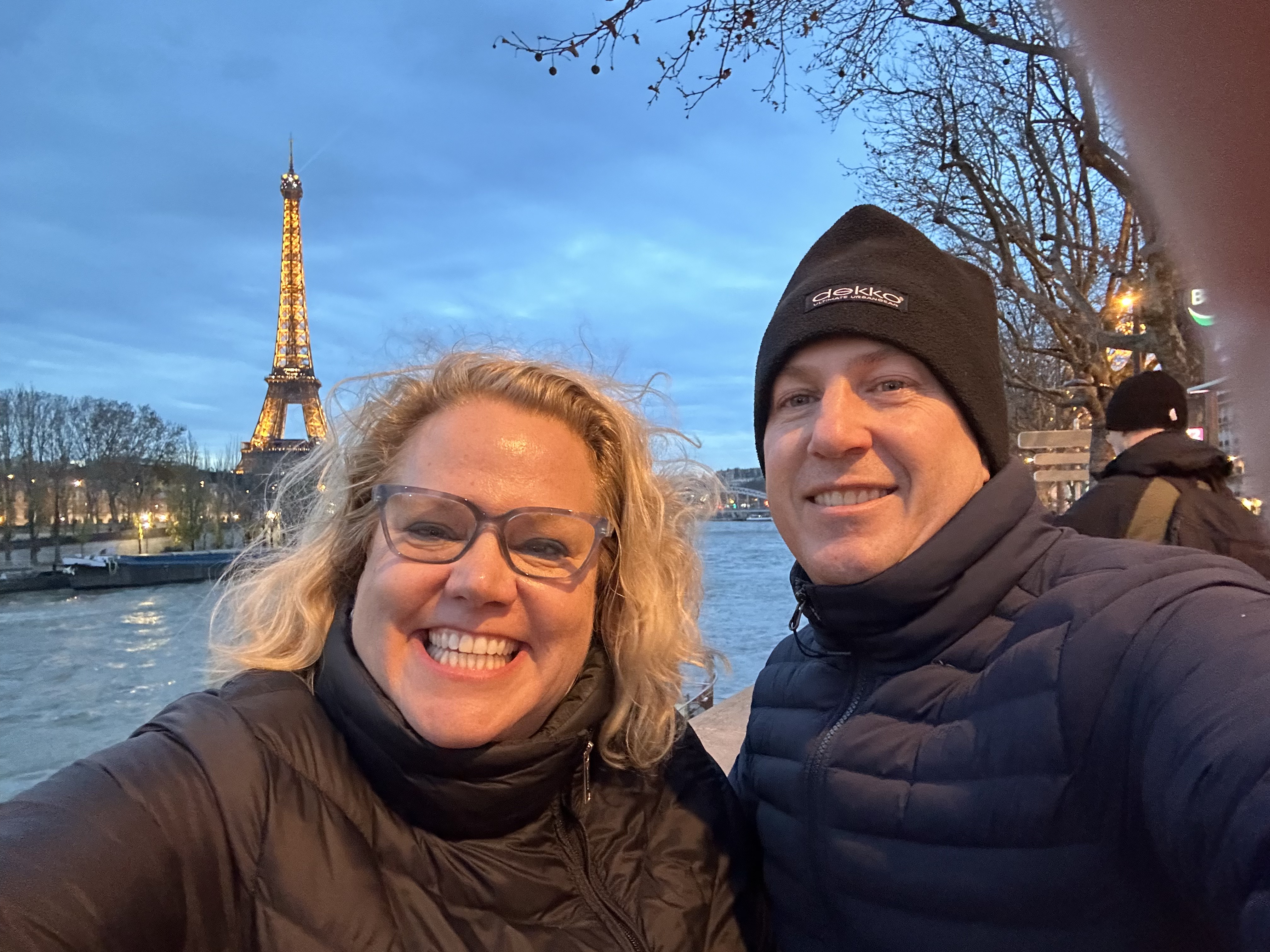 Kim and Greg Woods in Paris